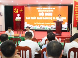 Hội nghị Ban chấp hành Đảng bộ xã Đại Xuyên lần thứ Nhất, nhiệm kỳ 2025 - 2030