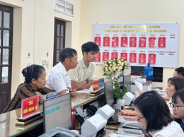 Sau 10 ngày vận hành, Điểm phục vụ hành chính công của xã Phú Nghĩa đã tiếp nhận và xử lý trên 1.000 hồ sơ hành chính.