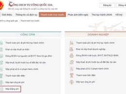 Hướng dẫn thực hiện thủ tục thu, nộp Đảng phí trực tuyến