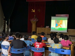 Sôi nổi các hoạt động hè cho thanh thiếu nhi phường Phú Lương