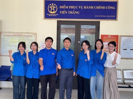Tuổi trẻ Tiến Thắng xung kích, tiên phong xây dựng chính quyền số, xã hội số từ cơ sở