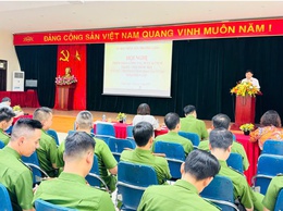 Phường Láng tiếp nhận, bàn giao các cơ sở theo phân cấp trong phòng cháy, chữa cháy
