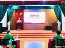 Công an xã Phú Nghĩa giao ban với lực lượng an ninh cơ sở