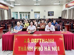 Đảng bộ xã Đại Thanh tham gia tập huấn sử dụng Hệ thống tiếp nhận, xử lý phản ánh, kiến nghị, sáng kiến, giải pháp khoa học công nghệ và chuyển đổi số