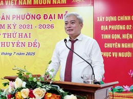 HĐND phường Đại Mỗ khóa I, nhiệm kỳ 2021-2026 tổ chức thành công kỳ họp thứ hai (kỳ họp chuyên đề) để quyết định một số nội dung thuộc thẩm quyền HĐND phường