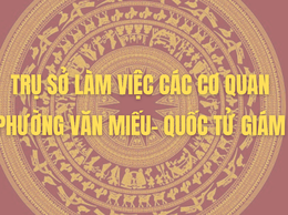 TRỤ SỞ LÀM VIỆC CÁC CƠ QUAN CỦA PHƯỜNG VĂN MIẾU- QUỐC TỬ GIÁM 