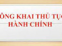 Thông báo công khai danh mục Thủ tục hành chính thực hiện trên địa bàn thành phố Hà Nội