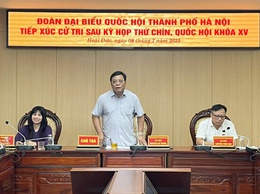 Đoàn đại biểu Quốc Hội thành phố Hà Nội (đơn vị bầu cử số 5) tiếp xúc cử tri 11 xã, phường sau kỳ họp thứ 9, Quốc Hội khóa XV