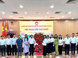 Hội nghị lần thứ nhất Uỷ ban MTTQ Việt Nam phường Cầu Giấy