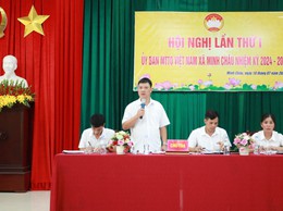 Ủy ban MTTQ Việt Nam xã Minh Châu tổ chức Hội nghị lần thứ Nhất
