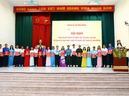 Mặt trận Tổ quốc xã Sơn Đồng triển khai kế hoạch 6 tháng cuối năm 2025