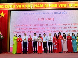 Phòng Văn hoá - Xã hội xã Hoài chủ động triển khai 4 nhiệm vụ lớn từ ngày 01/7/2025