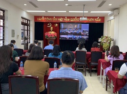 PHƯỜNG LÁNG THAM DỰ HỘI NGHỊ TRỰC TUYẾN SƠ KẾT TRIỂN KHAI THÍ ĐIỂM 4 THỦ TỤC HÀNH CHÍNH CỦA ĐẢNG
