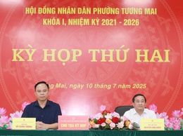TIN PHÓNG SỰ: KỲ HỌP THỨ HAI HĐND PHƯỜNG TƯƠNG MAI, KHOÁ I, NHIỆM KỲ 2021-2026