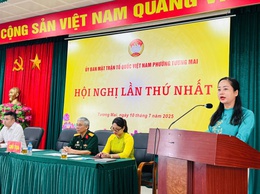Hội nghị lần thứ nhất Uỷ ban MTTQ Việt Nam phường Tường Mai