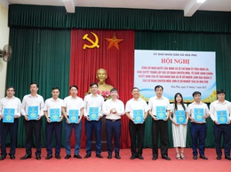 Hội nghị công bố Nghị quyết của HĐND xã; Quyết định của UBND xã về chỉ định Uỷ viên UBND xã; bổ nhiệm lãnh đạo các cơ quan chuyên môn, đơn vị sự nghiệp