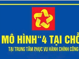 Điểm phục vụ hành chính công phường Thượng Cát thực hiện mô hình 