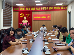Cán bộ, công chức phường Phương Liệt tham dự tập huấn sử dụng Hệ thống thông tin tiếp nhận, xử lý phản ánh, kiến nghị, sáng kiến, giải pháp phát triển khoa học, công nghệ, đổi mới sáng tạo và chuyển đổi số