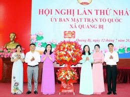 Ủy ban MTTQ Việt Nam xã Quảng bị tổ chức Hội nghị lần thứ nhất