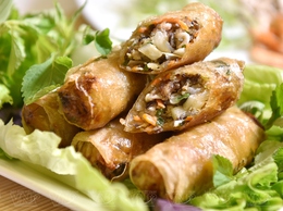 Làng nghề bánh đa nem Trung Hà, xã Yên Lãng