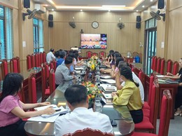 HỘI NGHỊ TRỰC TUYẾN VỀ CÔNG TÁC TỔ CHỨC ĂN BÁN TRÚ CHO HỌC SINH TIỂU HỌC