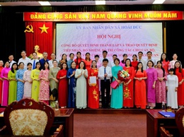 Trạm Y tế xã Hoài Đức giữ vững mạch chăm sóc sức khỏe người dân