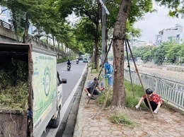 PHƯỜNG LÁNG RA QUÂN TĂNG CƯỜNG TRẬT TỰ ĐÔ THỊ, VỆ SINH MÔI TRƯỜNG