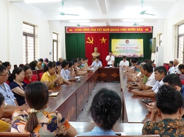 BCH Hội nông dân xã Ứng Hòa tổ chức hội nghị lần thứ nhất triển khai nhiệm vụ 6 tháng cuối năm 2025.
