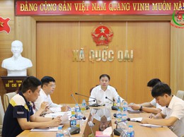 UBND xã Quốc Oai tổ chức Hội nghị tập thể lãnh đạo: Thảo luận, thống nhất nhiều nội dung quan trọng phát triển kinh tế - xã hội 6 tháng cuối năm 2025