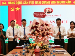 Chi bộ Phòng Kinh tế xã Quốc Oai tổ chức Đại hội lần thứ nhất, nhiệm kỳ 2025-2030