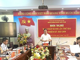 PHƯỜNG VĂN MIẾU- QUỐC TỬ GIÁM KIỆN TOÀN TỔ CHỨC ĐẢNG, CHUẨN BỊ ĐẠI HỘI NHIỆM KỲ 2025-2030