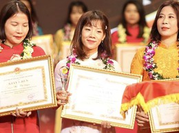 Cô giáo Lộc Thị Liên- Trường THCS Thái Thịnh, phường Đống Đa là 1 trong 7 