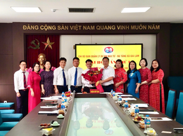 Đại hội chi bộ Chi bộ Ban quản lý Dự án đầu tư - hạ tầng xã Gia Lâm thành công tốt đẹp