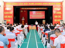 Phường Nghĩa Đô: Gặp mặt các đồng chí Bí thư Chi bộ, Tổ trưởng Tổ dân phố, Trưởng ban Công tác mặt trận khu dân cư.