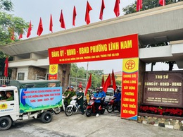 Lĩnh Nam phát động thi đua vì môi trường sáng - xanh - sạch - đẹp