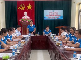 Hội LHPN xã Minh Châu tổ chức Hội nghị Ban Chấp hành lần thứ nhất nhiệm kỳ 2021 – 2026