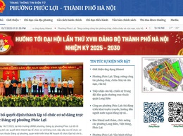 Hà Nội: triển khai tuyên truyền trên 126 trang thông tin điện tử cấp phường, xã sau sắp xếp