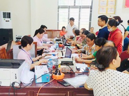 MTTQ và các tổ chức chính trị xã hội xã Quốc Oai tổ chức thành công phiên giao dịch đầu tiên của Ngân hàng Chính sách xã hội sau khi thành lập chính quyền địa phương hai cấp
