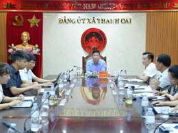ĐẢNG ỦY XÃ THANH OAI HỌP TIỂU BAN VĂN KIỆN CHUẨN BỊ ĐẠI HỘI ĐẠI BIỂU ĐẢNG BỘ XÃ LẦN THỨ I, NHIỆM KỲ 2025 - 2030