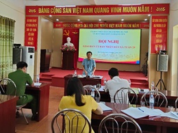 UBND xã tổ chức hội nghị triển khai nhiệm vụ công tác tuần 29, rà soát các nội dung, công việc báo cáo BCH và xin ý kiến BTV Đảng ủy.