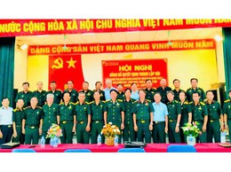 HỘI CỰU CHIẾN BINH PHƯỜNG TỔ CHỨC HỘI NGHỊ CÔNG BỐ QUYẾT ĐỊNH THÀNH LẬP HỘI; LẤY PHIẾU TÍN NHIỆM CÁC CHỨC DANH LÃNH ĐẠO HỘI