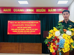 Phường Yên Nghĩa tổ chức Giao lưu tọa đàm với chủ đề “ Uống nước nhớ nguồn - Chung tay xây dựng phường Yên Nghĩa văn minh, hiện đại”