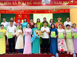Hội Nông dân phường Thanh Liệt: Công bố quyết định về công tác cán bộ, nhiệm kỳ 2023-2028