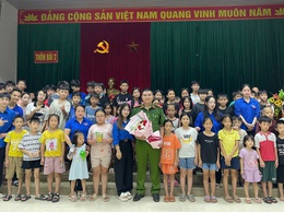 ĐOÀN XÃ BÌNH MINH TỔ CHỨC TẬP HUẤN PHÒNG CHÁY CHỮA CHÁY & PHÒNG CHỐNG ĐUỐI NƯỚC CHO ĐOÀN VIÊN, THIẾU NHI SINH HOẠT HÈ 2025