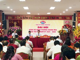 ĐẢNG BỘ UBND PHƯỜNG HOÀNG MAI LẦN THỨ I, NHIỆM KỲ 2025 - 2030 THÀNH CÔNG TỐT ĐẸP
