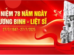 Phường Tây Tựu có nhiều hoạt động thiết thực, ý nghĩa kỷ niệm 78 năm ngày Thương binh - Liệt sĩ