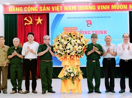 BCH Đoàn xã Thư Lâm trang trọng tổ chức Chương trình gặp mặt kỷ niệm 75 năm ngày truyền thống lực lượng TNXP Việt Nam.