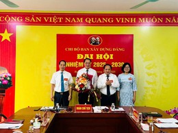 ĐẠI HỘI CHI BỘ BAN XÂY DỰNG ĐẢNG PHƯỜNG BẠCH MAI, NHIỆM KỲ 2025-2030