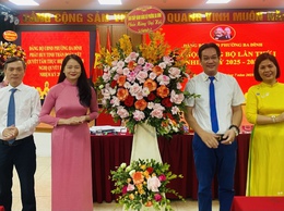 Tổ chức thành công Đại hội Đảng bộ UBND phường Ba Đình lần thứ I, nhiệm kỳ 2025 - 2030