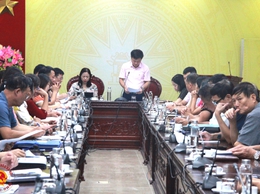 Xã Thạch Thất tổ chức hội nghị làm việc về công tác tín dụng, chính sách xã hội trên địa bàn xã